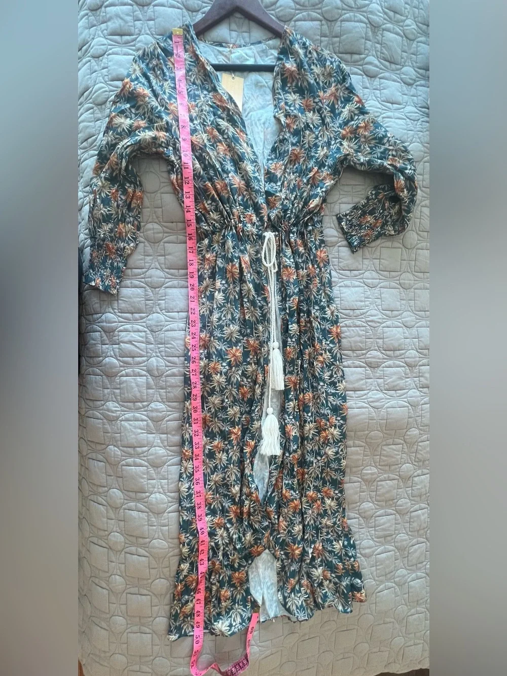 Palmacea Swimwear Palm Print Kimono Cover Up NWT